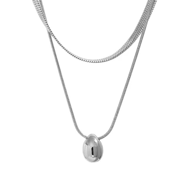 Colar de Pingente Gota