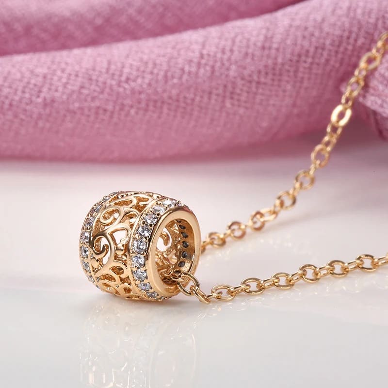 Colar Feminino Oca com Zircão Natural da Junior Sam