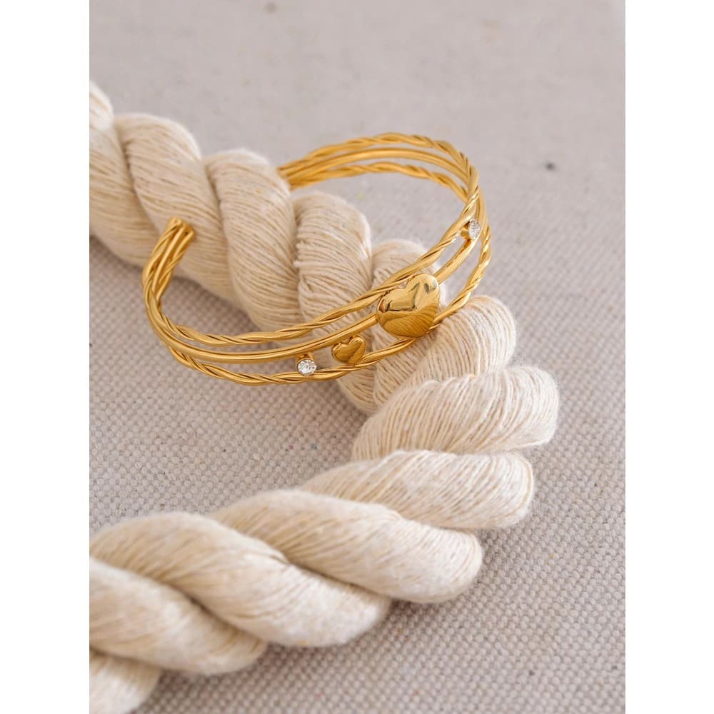 Pulseira Coração de Aço