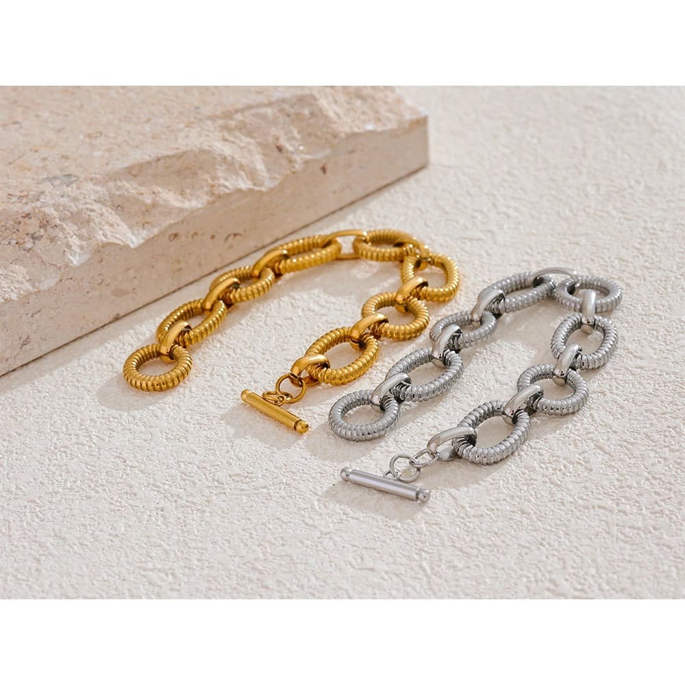 Pulseira Corrente Oval Junior Sam