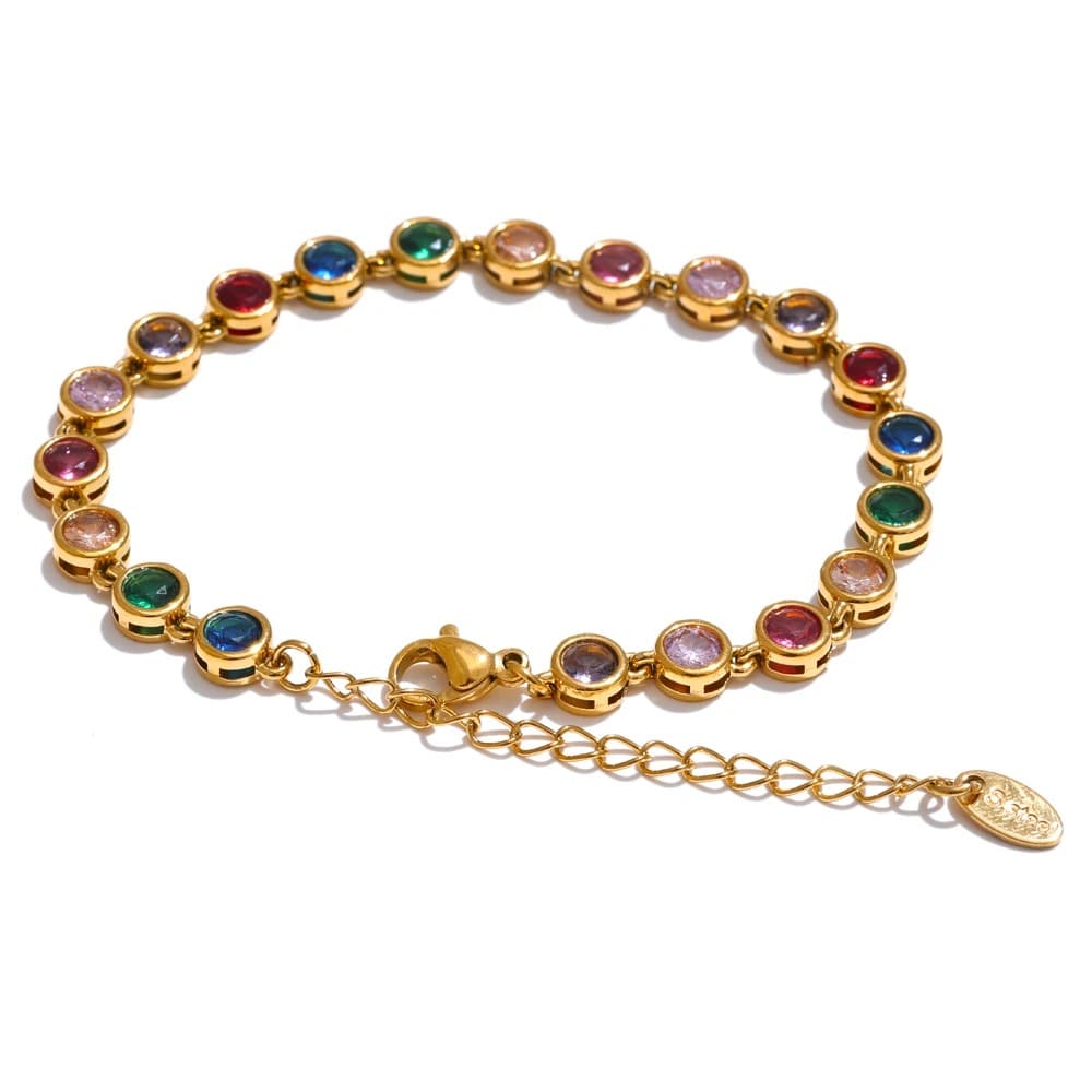 Colar e Pulseira de Zircônia Cúbica!