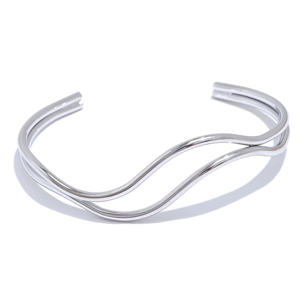 Pulseira Ajustável Minimalista de Dupla Camada