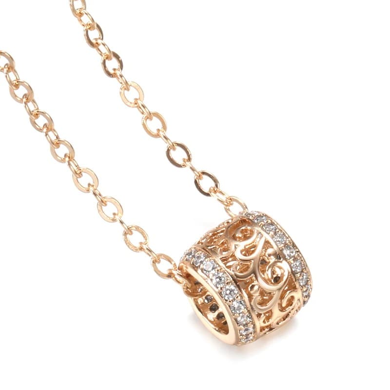 Colar Feminino Oca com Zircão Natural da Junior Sam