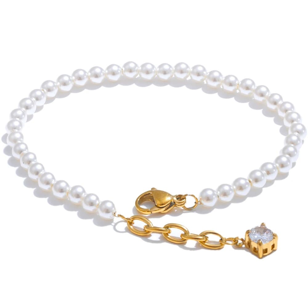 Pulseira Feminina Brisa de Pérolas