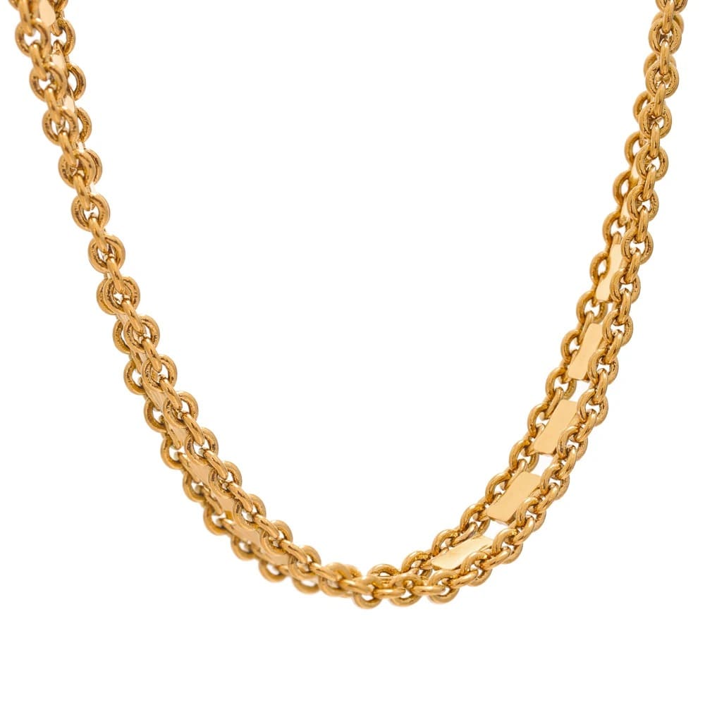 Colar e Pulseira Quadrado Artesanal