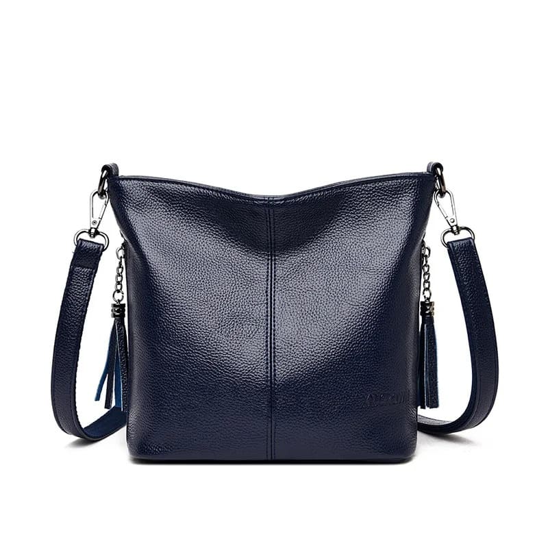 Bolsas Femininas de couro com borlas