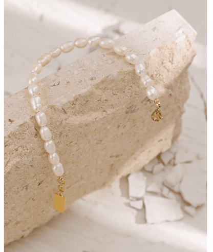 Pulseira de Pérola Natural Elegante