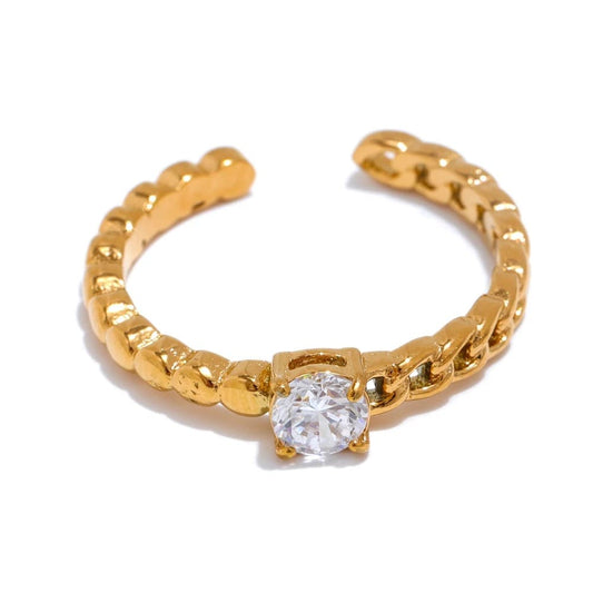Anel Eterna Glow Ajustável em aço inoxidável 18K PVD banhado, Sofisticado Feminino, Anel de Zircônia AAA, Anel, De Pérola, Joias Finas, Anel Elegante, Luxo E Acessibilidade, Pérola Natural, Banho 18K, Anel Feminino, Zircônia Brilhante, Joias Premium  Moda E Estilo, Presente Perfeito, Aço Inoxidável, Acessórios De Luxo, Tendência 2025, anel, prata, semijoias, joias, brincos, colar, brinco, acessórios, pulseiras, ouro
