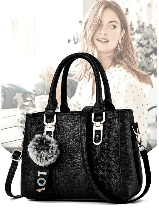 Bolsa Feminina Elegante, Bolsa De Couro, Bolsas Crossbody, Bucket Bag, 
Bolsa Com Borlas, Bolsas Designer