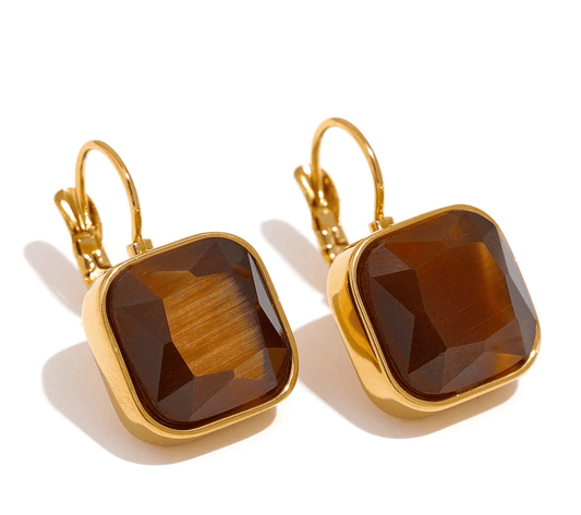 Brincos 18K Banhados a Ouro, Brincos, Acessório Moderno, Aço Inoxidável Dourado, Aço Inoxidável, Acessório de Luxo, Brincos Chiques, Brincos Charme Polido, Brincos Charme Diário, Brincos Banhados a Ouro, Brincos Banhados 585, BRINCOS, Brincos CZ Round Femininos, Brincos de Aço inoxidável, Brincos de Temperamento, Brincos de zircão Para Mulheres, Brincos Diários Sofisticados, Brincos Delicados, Brincos Finos, Joias Femininas, Joias em aço Inoxidável, Joias Femininas Estilo