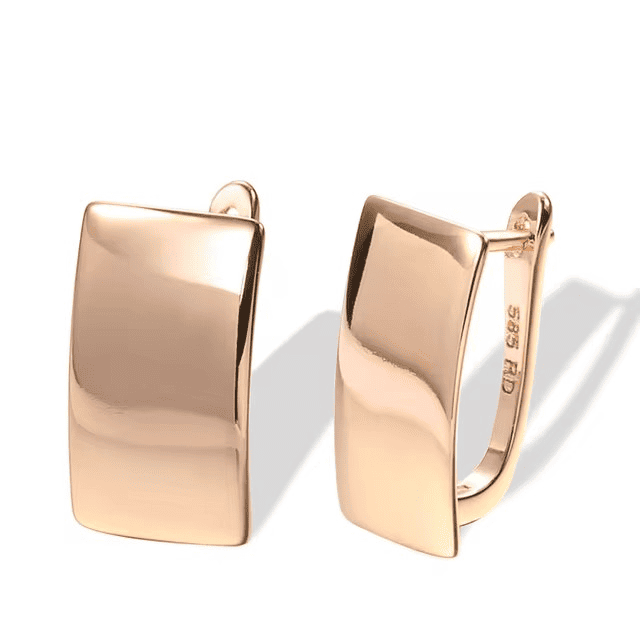 Brincos Femininos Brilhantes em ouro rosa, Acessório Moderno, Aço Inoxidável Dourado, Aço Inoxidável, Acessório de Luxo, Brincos Chiques, Brincos Charme Polido, Brincos Charme Diário, Brincos Banhados a Ouro, Brincos Banhados 585, BRINCOS, Brincos CZ Round Femininos, Brincos de Aço inoxidável, Brincos de Temperamento, Brincos de zircão Para Mulheres, Brincos Diários Sofisticados, Brincos Delicados, Brincos Finos, Joias Femininas, Joias em aço Inoxidável, Joias Femininas Estilo 