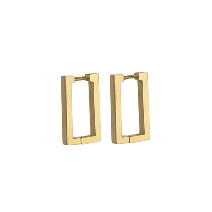 Brincos Geométricos Retangular de metal Hoop, Brincos de Argola, Acessórios Femininos, Joias Delicadas, Moda Feminina, Estilo Clássico, Jóias Minimalistas, Presentes para Mulheres, Tendência de Joias, Brincos Elegantes, Acessórios para Festas, Brincos Versáteis, Brincos Banho de Ouro, Design Moderno, Brincos para o Dia a Dia, Looks Casuais e Sofisticado, Presentes Especiais, Mulheres Modernas, Moda Atemporal, Jóias de Alta Qualidade, Brincos para Presente, Look Office Chic,