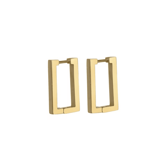 Brincos Geométricos Retangular de metal Hoop, Brincos de Argola, Acessórios Femininos, Joias Delicadas, Moda Feminina, Estilo Clássico, Jóias Minimalistas, Presentes para Mulheres, Tendência de Joias, Brincos Elegantes, Acessórios para Festas, Brincos Versáteis, Brincos Banho de Ouro, Design Moderno, Brincos para o Dia a Dia, Looks Casuais e Sofisticado, Presentes Especiais, Mulheres Modernas, Moda Atemporal, Jóias de Alta Qualidade, Brincos para Presente, Look Office Chic,
