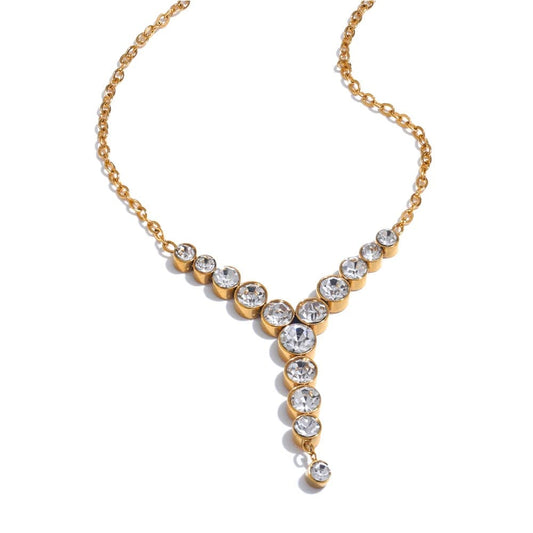 Colar Cubic Zirconia Y-Shape Colar Chique, Colar, Colar Feminino, Acessório De Luxo, joias Com Design Exclusivo, Colar Elegante, Beleza Feminina, Estilo Chic, Brilho Divino, Joia Fina Acessório De Luxo, Moda Feminina, Coleção De Joias, Estilo Divino, Presente Perfeito, Lumina Divina, Colar Folhas, Colar Trendy, Colar Sofia, Acessórios Femininos, Joias de Luxo, Fashion Jewelry, Colar Feminino, Acessórios de Outono, Moda Feminina, Colar Com Folhas, Joias Naturais Estilo Feminino,, Look Delicado, Joias Finas