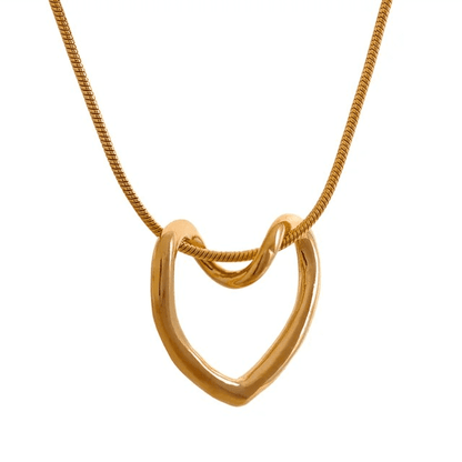 Colar de Pingente de Coração Oco, Colar, Colar Feminino, Acessório De Luxo, joias Com Design Exclusivo, Colar Elegante, Beleza Feminina, Estilo Chic, Brilho Divino, Joia Fina Acessório De Luxo, Moda Feminina, Coleção De Joias, Estilo Divino, Presente Perfeito, Lumina Divina, Colar Folhas, Colar Trendy, Colar Sofia, Acessórios Femininos, Joias de Luxo, Fashion Jewelry, Colar Feminino, Acessórios de Outono, Moda Feminina, 
Colar Com Folhas, Joias Naturais Estilo Feminino,, Look Delicado, Joias Finas
Colar De 