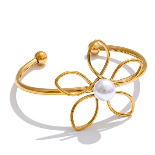 pulseira de aço inoxidável feminina

pulseira resistente à água

pulseira com pérola moderna

pulseira flor aço inox

joias femininas aço inoxidável

pulseira estilo manguito

acessórios femininos 2025

pulseira hipoalergênica

pulseira aço 316L

pulseira de flor vazada