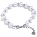 Pulseira de Pérolas Artesanal  - Elegância Atemporal