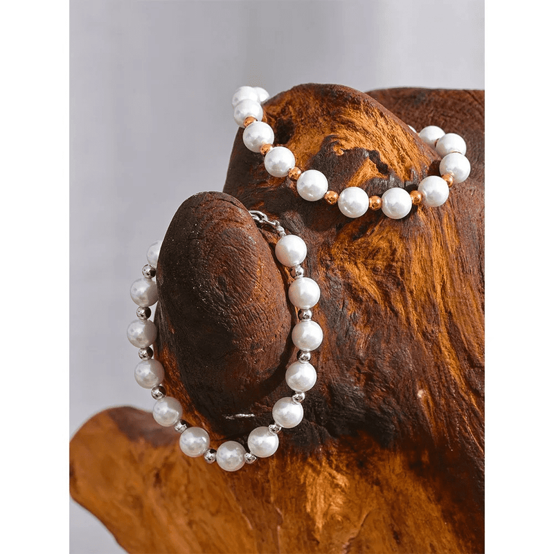 Pulseira de Pérolas Artesanal  - Elegância Atemporal