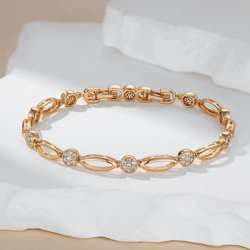 Pulseira Banhada a Ouro Rosé