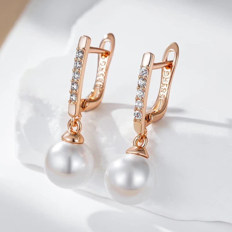 Brincos Feminino Ingleses de Pérolas