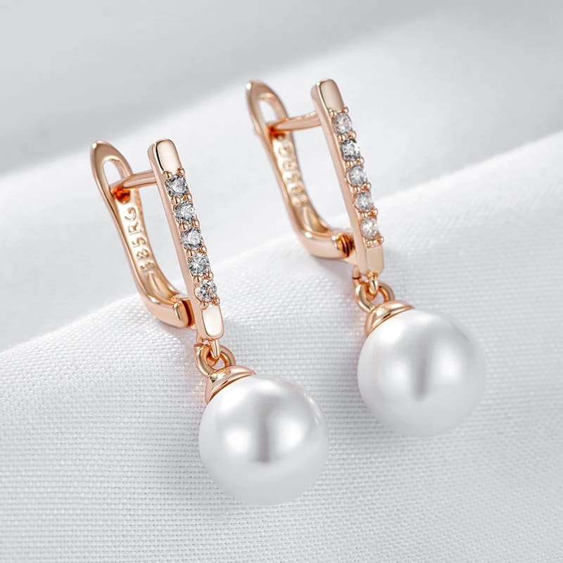 Brincos Feminino Ingleses de Pérolas