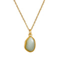 Colar Waterdrop em Pedra Natural