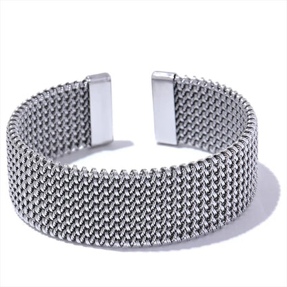 Pulseira Aberta  Feminina  Elegance Inoxidável