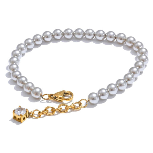 Pulseira Feminina Brisa de Pérolas