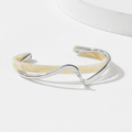 Bracelete Geométrico Feminino - Pulseira Elegance